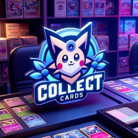 Logo Collect2cards qui représente un pokémon entouré de cartes