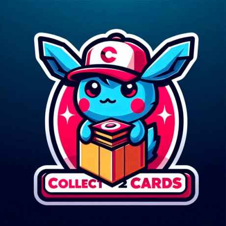 Logo Collect2cards qui représente un pokémon tenant un colis